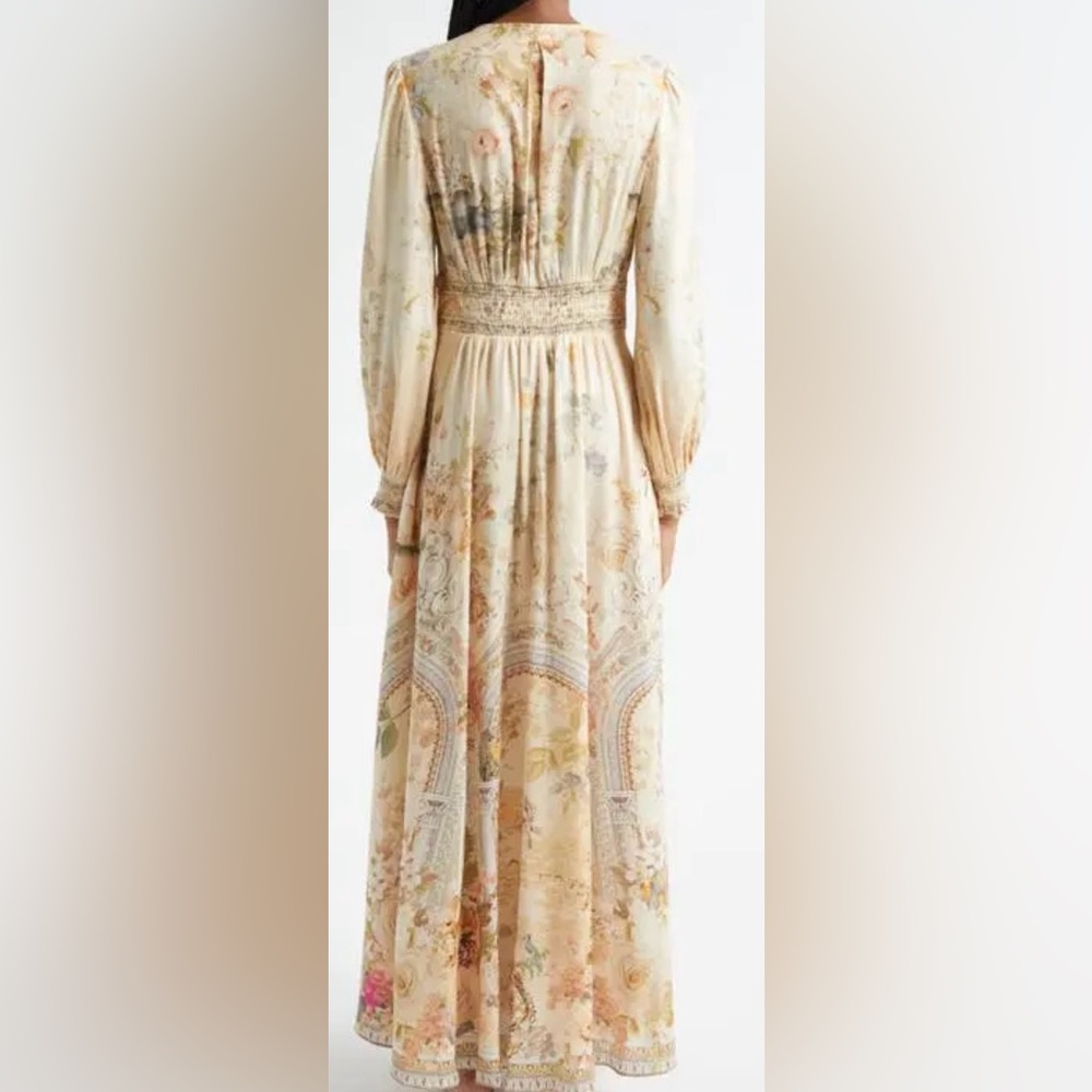 Camilla Adorned in Antiquity Button-Front Maxi Dress - XS - Picture 3 of 14